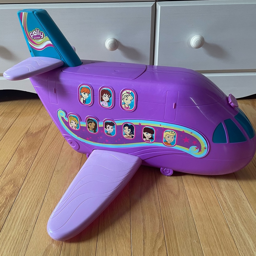 Polly Pocket Polly-tastic Jumbo Airplane